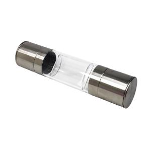 Quality 2 In 1 220mm 80ml Stainless Steel Salt Pepper Spice Grinder wholesale