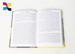Offset Paper Hardcover Book Printing Aqueous Varnish Hot Stamping Hard Proofs