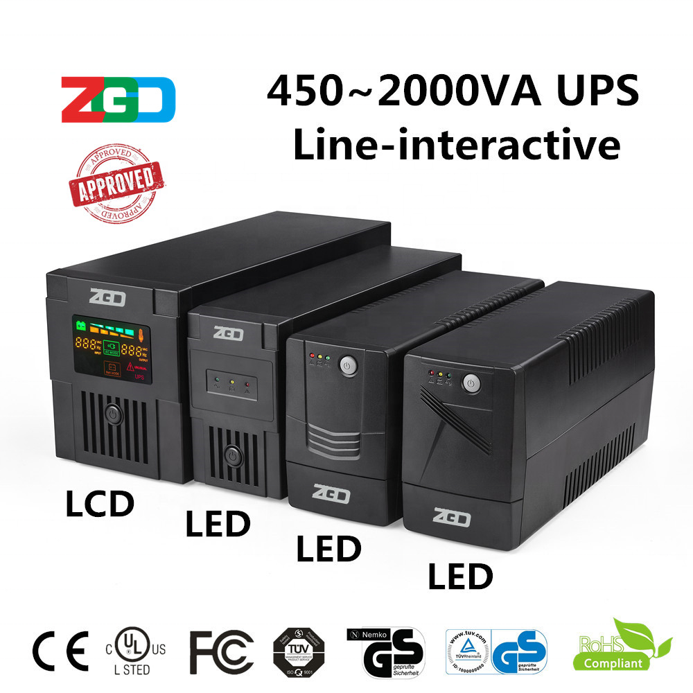 850va 480W Wifi Router Mini UPS Power Supply Offline With Overload Protection
