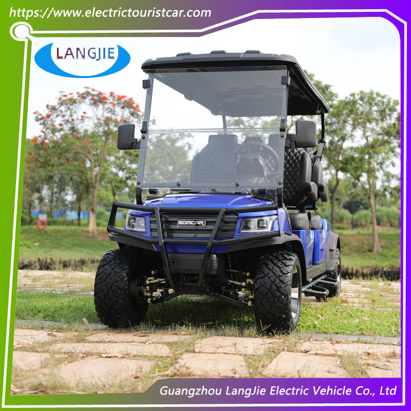 New Style 4 Seats Electric Hunting Car 48V/5KW For Hotel HS Code 8703101900
