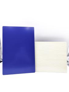 Quality Fire Retardant Exterior ACP Sheet 4mm Solid Color For Balcony wholesale