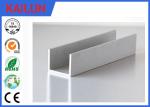 Building Materials Aluminium C Channel Silver Anodised 35 MM Width 3.5 MM Thick