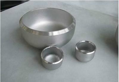 Seamless Pipe Fittings ASME Standard Stainless steel Round Cap MS Pipe Fittings