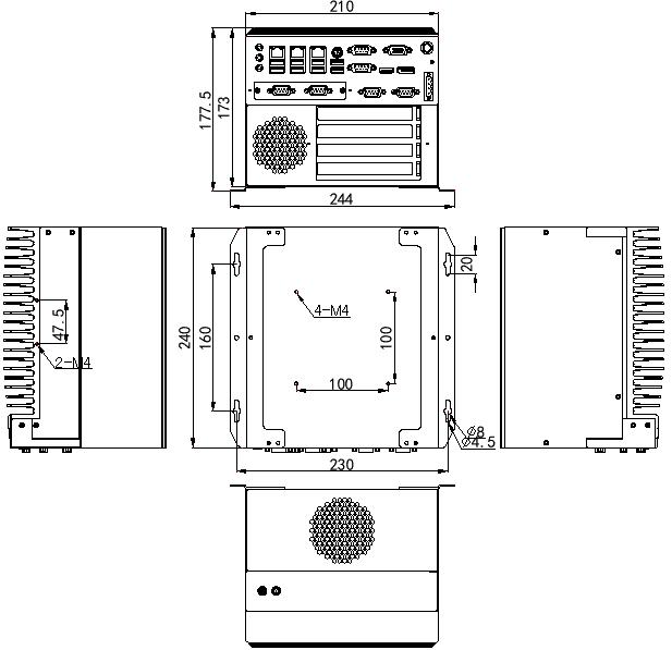IBOX-708A Drawing