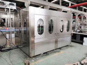 Quality SS304 Automatic Bottle Filling Machine With Auto Inner Washing / Capping wholesale