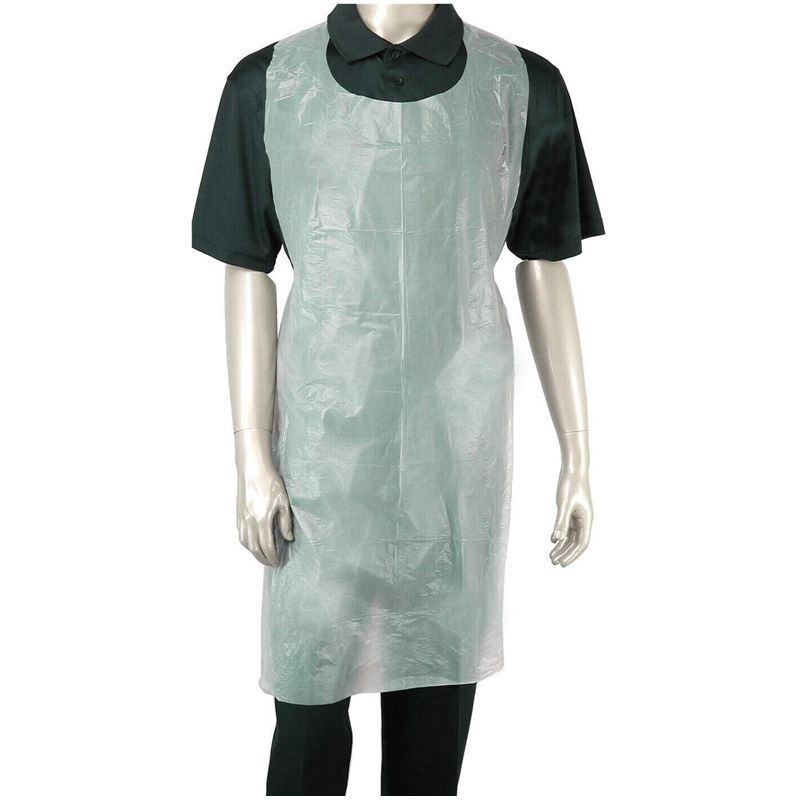 Sleeveless Disposable Apron Anti Osmosis With Waist Tie Closure
