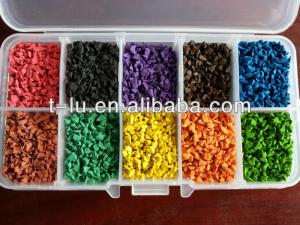 Quality High Elasticity Anti - Slip EPDM Rubber Safety Tiles Wear Resistant wholesale