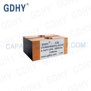 Quality Heat Treatment Metallized 600VAC GDHY Polypropylene Film Capacitor wholesale
