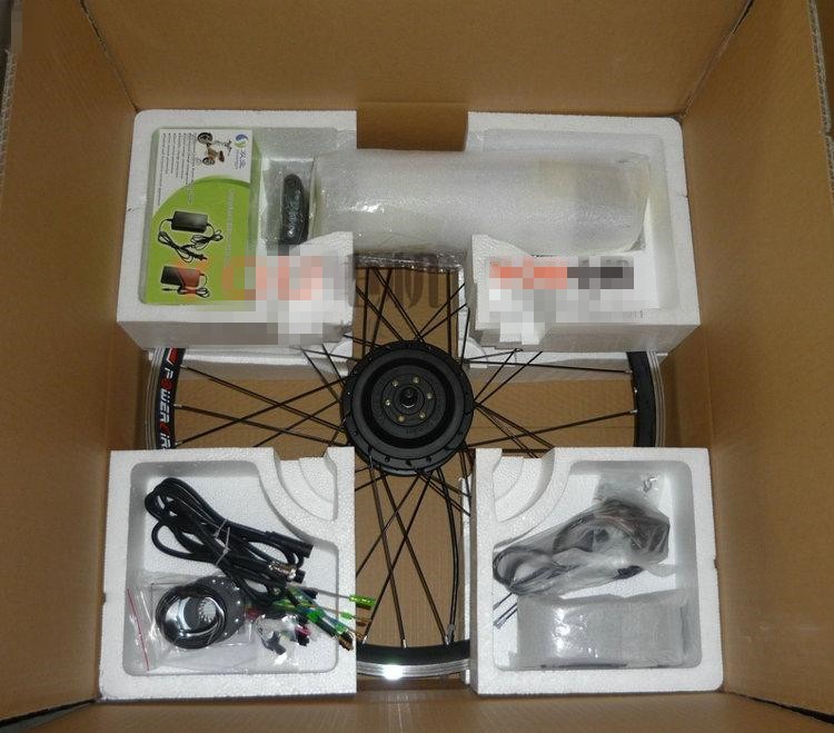 36V Electric Bicycle Parts 250W 350W Fat Tire Ebike Kit For 20 - 26 Inch Rim