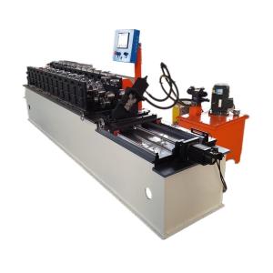 Quality Omega Furrer Channel PPGI Glazed Tile Roll Forming Machine High Speed wholesale
