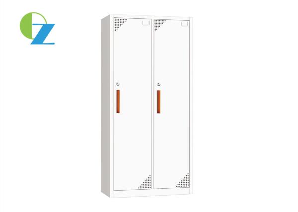 Cheap Professional Office Steel Cupboard Double Door Lockable 1850mm Height for sale