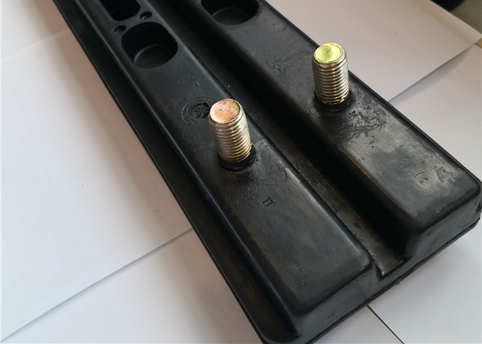 Vibration Resistence 600mm Excavator Rubber Track Pads