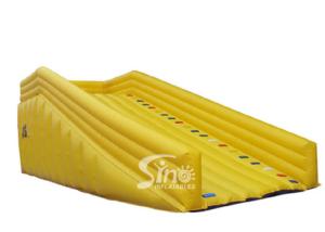 Quality Extreme human zorb ball inflatable ramp slope with 0.55mm pvc tarpaulin material wholesale