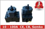 Emergency Stop Off 10A IP65 Rotary Isolator Switch Safety Disconnect Switch