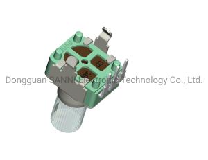 Quality Low Price 9mm Rotary Potentiometer PCB Lug Terminal Type 300Ω-3MKΩ Resistance wholesale