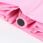 21 Inch Pink Automatic Open And Close Umbrella , Self Closing Umbrella For Women