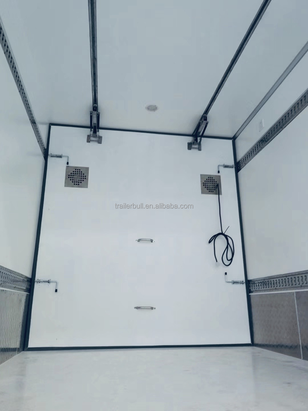 America Market Semi-Trailer with Sliding Axle System and Aluminum Composite Sandwich Insulation Walls
