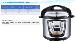 Quality Household 4.1KG 5QT 15 Cup Rice Multifunction Pressure Cooker wholesale