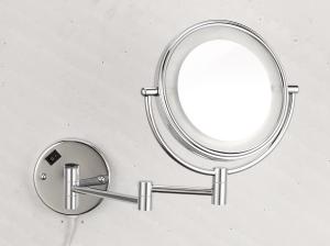 Quality bath wall mounted shaving lighted makeup mirror wholesale