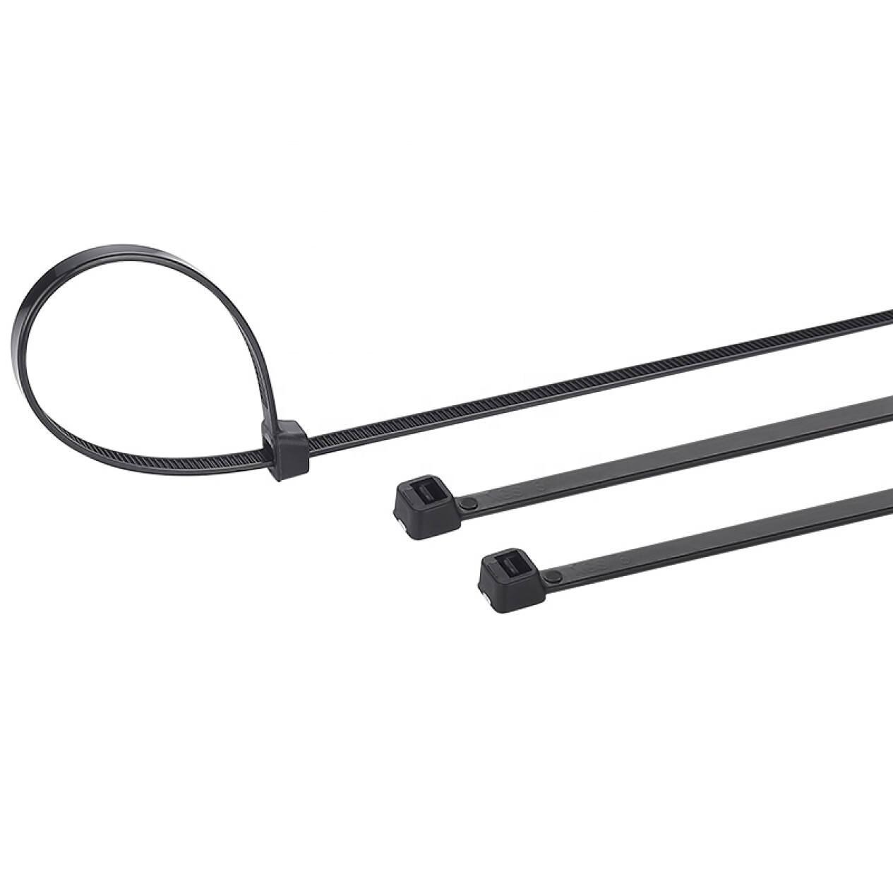 White Black Bulk Wire Ties Nylon 66 Cable Ties 150mm