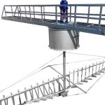 Stainless Steel Suspended Central Drive Mud Scraper Municipal Sewage Treatment
