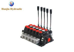 Quality Hydraulic Directional Control Valve Dcv100 Manual High Pressure Valves 315 Bar 5 Spools For Cranes wholesale
