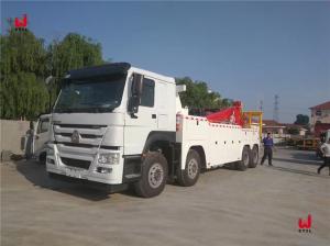 Quality Road 8X4 Wrecker Tow Truck 50t Heavy Duty Truck Towing wholesale