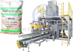 Quality Rubber Accelerator Granule Packing Machine , 10kg - 50kg Paper Bag Packing Machine wholesale