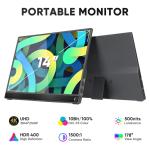 Lightweight 14Inch 4K Playstation Portable Display Gaming Monitor Screen USB C