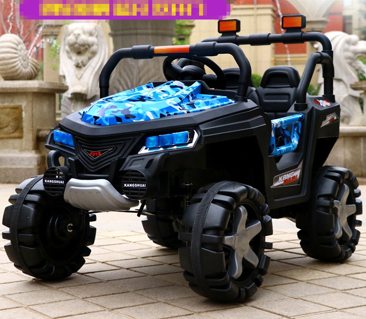 Unisex 12v Battery Electric Ride On Monster Truck Toy Car with Remote Control Custom