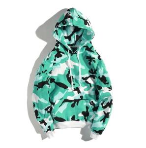 Quality ODM Leisure Sports Team Hoodies Spring Camouflage O Neck Hoodie wholesale