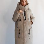 FODARLLOY Winter puffer jacket ladies warm hooded cotton-padded clothes slim