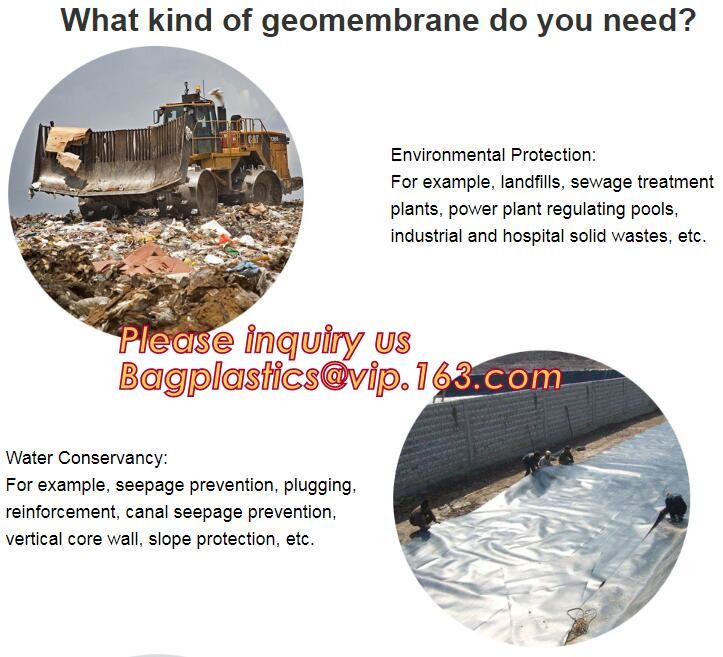 1.5mm HDPE Geomembranes price for dam liner, Add to CompareShare Black plastic sheeting fish farm pond liner HDPE geome