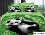 3D Printed Floral Sheet Set 100% Cotton Bedding