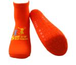 Super Jump Trampoline Park Safety Non Slip Grip Socks Colorful Knitting