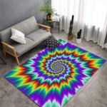 Living room large carpet, bedroom floor mat, scenic, artistic, cute, non slip