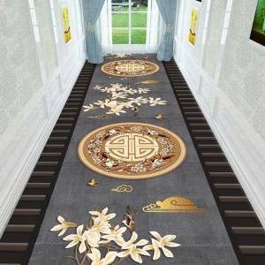 Quality Chinese Style Corridor Runner Rug Hallway Carpet Runners Non Slip wholesale