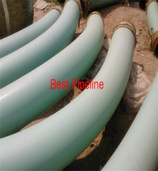 Cheap AWWA C213 DIN 30678 Polythylene Coating Pipe / Anti Corrosion Steel Pipe for sale