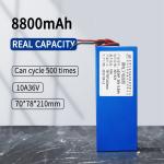 Photovoltaic Tracker 18650 Lithium Ion Rechargeable Battery 36v 10ah 8.8ah
