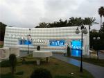 inflatable wedding tent , cube tent , party tent for sale , tradeshow tent usage