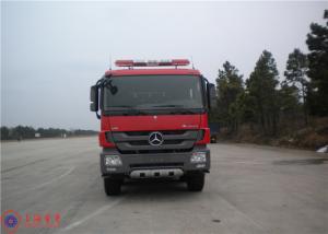 Quality Mercedes Chassis Foam Fire Fighting Vehicles Monitor Flow 100L/S Tiltable Cabin wholesale