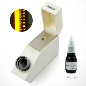 Quality Jewelry Optical Gem Refractometer With Polarizing Lens Stainless steel table wholesale