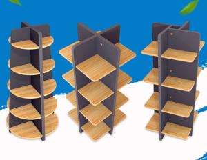 Quality Customized Four Sides Snack Food Display Stand For Supermarket Eco Friendly wholesale