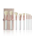 Full Face Makeup Brush Set With Bag Cruelty Free Vegan Bristles