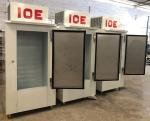 60 cu. ft. Ice Merchandise Double Slanted Door Ice Cube Freezer