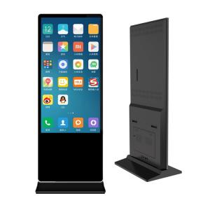 Quality LCD Display Indoor Android Advertising TV Digital Signage Totem Floor Stand 55In wholesale