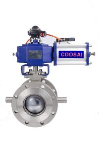Quality High Pressure Systems Segment Ball Valve With Flange Connection wholesale