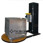 1.5KW 1500mm Skid Wrapping Machine , 110VAC Automatic Pallet Shrink Wrap Machine