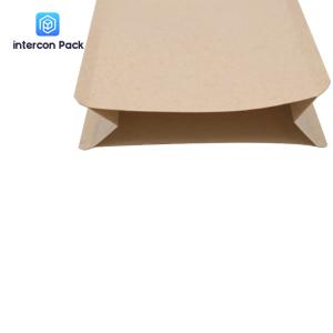 Quality Environmental Protection Gusset Packaging Bag Eight Side Seal Kraft Paper wholesale