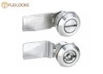 Surface Polished Stainless Steel Cam Lock 90 Degree Rotating With Polished